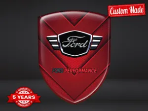 Ford Adesivo Silicone Stile Esclusivo Etichette Cupola Lusso